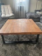 Salontafel mango hout, Ophalen, 100 tot 150 cm, Vierkant, 50 tot 100 cm