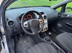 Opel Corsa 1.4-16V Enjoy 3-Drs Audio-CD/MP3 Electric pakket, Voorwielaandrijving, Stof, Gebruikt, Zwart