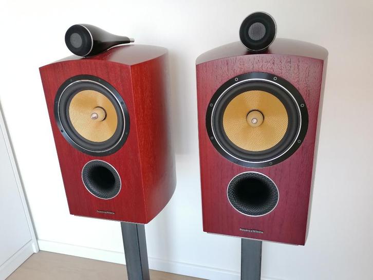 B&W 805 D2 rosewood, Audio, Tv en Foto, Luidsprekers, Front, Rear of Stereo speakers, 120 watt of meer, Overige merken, Ophalen