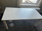 2x wit bureau verstelbare hoogte 160x80, Huis en Inrichting, Bureaus, Ophalen
