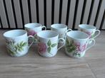 Hutschenreuther Duitsland porseleinen mokken – rozenmotief, Ophalen of Verzenden