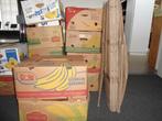 Bananendozen 25 stuks voor opslag of verhuizen, Doe-het-zelf en Verbouw, Kratten en Dozen, Minder dan 35 cm, Gebruikt, Doos, Minder dan 40 cm