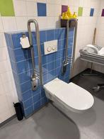 Opklapbare Beugels voor minder valide toilet + WC Rolhouder, Ophalen, Zo goed als nieuw