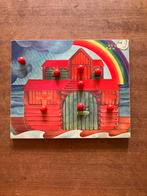 Selecta houten knop puzzel ark van Noach tegenboog Vintage, Ophalen of Verzenden, Zo goed als nieuw, Overige typen