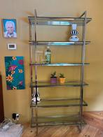 Vintage vitrinekast, Huis en Inrichting, Kasten | Vitrinekasten, Met plank(en), 100 tot 150 cm, 200 cm of meer, Vintage