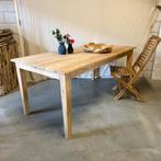 Eettafel - 180 x 90 cm - massief teakhout - Bij TTM Wonen, TTM Wonen, Meubels – (Perzische) Tapijten en Woonaccessoires, Taag 63, 2491 CS, Den Haag (Forepark)