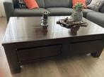 Salontafel, Huis en Inrichting, Tafels | Salontafels, Ophalen, Gebruikt, 100 tot 150 cm, 50 tot 100 cm