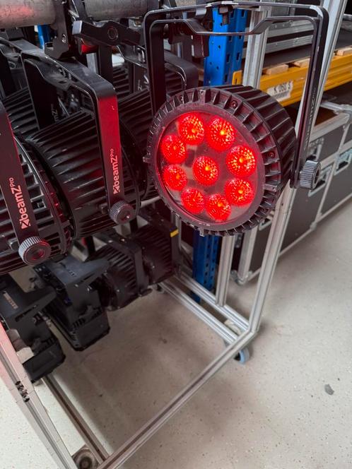 Beamz WBP912 IP accu ledpar, Muziek en Instrumenten, Licht en Laser, Gebruikt, Licht, Ophalen