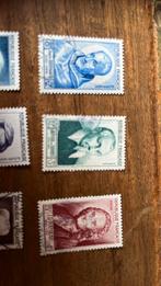 Yvert 945 - 950 Frankrijk 1953, Ophalen of Verzenden, Gestempeld