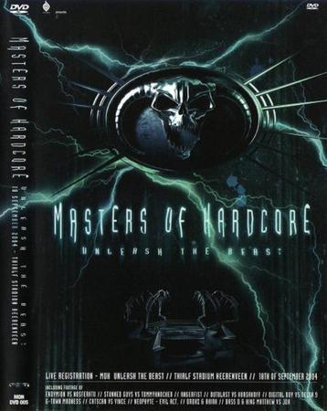 Masters Of Hardcore - Unleash The Beast  DVD  Nieuw. beschikbaar voor biedingen