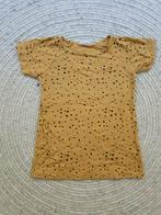 Maed for mini t-shirt jurkje mosterd geel met stippen 80, Meisje, Maed for Mini, Ophalen of Verzenden, Zo goed als nieuw