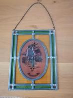 Glas in Lood Havenmeester 28 x 37., Antiek en Kunst, Antiek | Glas en Kristal, Ophalen of Verzenden