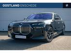 BMW i7 eDrive50 High Executive M Sport / Panoramadak Sky Lou, Auto's, Automaat, Achterwielaandrijving, Gebruikt, Zwart