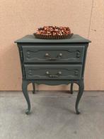 Brocante Queen Ann ladekast / kastje, 1 of 2 laden, Zo goed als nieuw, Minder dan 100 cm, 25 tot 50 cm