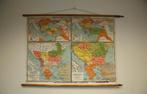 Vintage Schoolkaart “Rise and Decline of the Ottoman Empire”, Antiek en Kunst, Ophalen, Geschiedenis