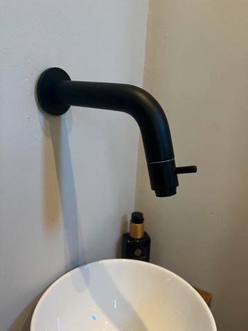 Saniclear Nero inbouw toiletkraan zwart mat beschikbaar voor biedingen