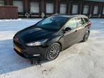 Ford Focus 1.0 Ecoboost 125pk 2017 Zwart, Auto's, 125 pk, Stuurwielverwarming, Zwart, Handgeschakeld