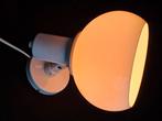 Vintage Herda 70 er jr. witte uplighter wandlamp, Ophalen of Verzenden