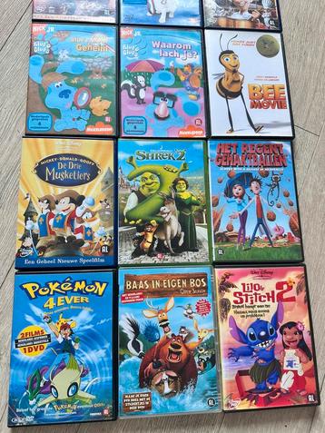 Super leuke DVD’s voor alle leeftijden!  Voor jong en oud! beschikbaar voor biedingen