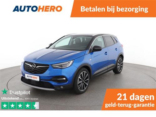 Opel Grandland X 1.6 Turbo Hybrid Ultimate | UU38963 |, Auto's, Opel, Te koop, Grandland X, ABS, Achteruitrijcamera, Airbags, Airconditioning