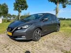 Nissan Leaf Electric 40kWh 2019 Grijs, Auto's, Nissan, Zwart, Leder en Stof, Elektrisch, Particulier