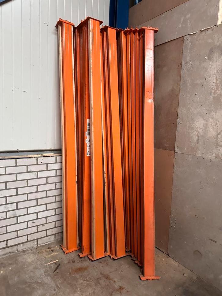 Magazijnstelling liggers 28st - Oranje - 270cm lengte, Zakelijke goederen, Kantoor en Winkelinrichting | Magazijn, Stelling en Opslag