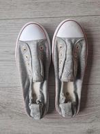 Instappers grijs sneakers grijs grijze espadrilles stof, Ophalen of Verzenden, Zo goed als nieuw, Espadrilles of Moccasins, VTY