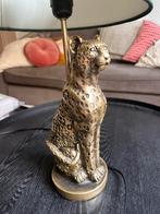 Lampenvoet luipaard - goud - 13x16x39 cm, Huis en Inrichting, Lampen | Tafellampen, Ophalen, Gebruikt, Minder dan 50 cm