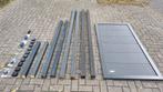 Tuinscherm Elephant 90x180 composiet + div. schuttingpalen, Tuin en Terras, Ophalen, 1 tot 2 meter, Minder dan 3 meter, Aluminium