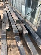Hardhout veranda palen, diverse maten, Tuin en Terras, Palen, Balken en Planken, Palen, Ophalen of Verzenden, Zo goed als nieuw