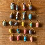 22 Paashangers houten pasen hout hanger paasdecoratie, Diversen, Ophalen of Verzenden, Zo goed als nieuw