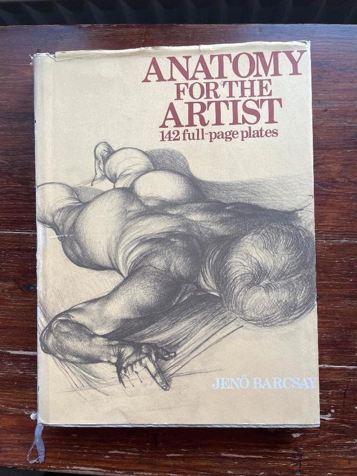 Jenö Barcsay Anatomy for the artist 1973, Boeken, Kunst en Cultuur | Beeldend, Gelezen, Schilder- en Tekenkunst, Ophalen of Verzenden