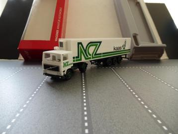 053 herpa volvo f12 ncz kaas koel oplegger 1:87 truck trein beschikbaar voor biedingen