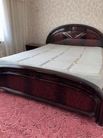 Compleet slaapkamer set – 160x200, Huis en Inrichting, Slaapkamer | Boxsprings, Bruin, Tweepersoons, Ophalen of Verzenden, 200 cm