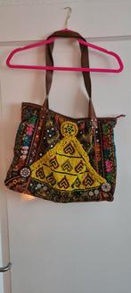 BANJARA INDIA handtas kraaltjes muntjes IBIZA BOHO tas💕, Verzenden, Zo goed als nieuw, Bruin, Handtas