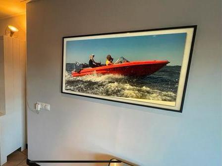 Samsung The Frame 50" QLED (2021), Audio, Tv en Foto, Televisies, Zo goed als nieuw, QLED, 100 cm of meer, 4k (UHD), Samsung, 100 Hz
