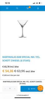 Partij Schott Zwiesel Pornstar Martini glazen, Verzamelen, Glas en Borrelglaasjes, Ophalen of Verzenden, Nieuw, Overige typen