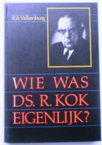 Boek - Wie was Ds.R.Kok eigenlijk? - Rik Valkenburg, Ophalen of Verzenden, Nieuw, Rik Valkenburg