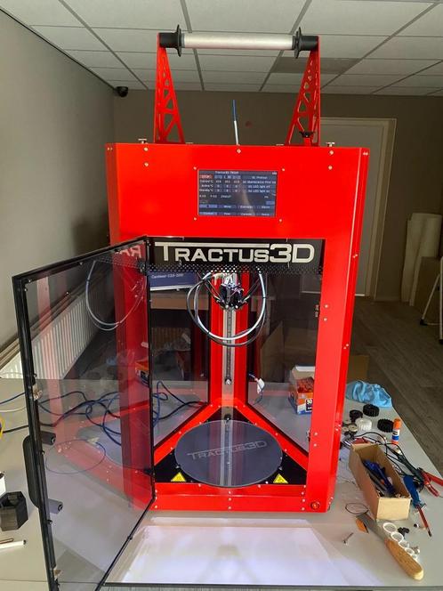 Tractus T850P Industriële 3D printer (incl. 4 extra koppen), Computers en Software, 3D Printers, Zo goed als nieuw, Ophalen