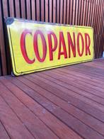 Vintage emaille reclamebord 90cmx35cm, Ophalen, Gebruikt, Reclamebord