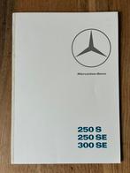 Mercedes-Benz 250 S/SE 300 SE NL brochure ca. 1966, Verzenden, Zo goed als nieuw, Mercedes