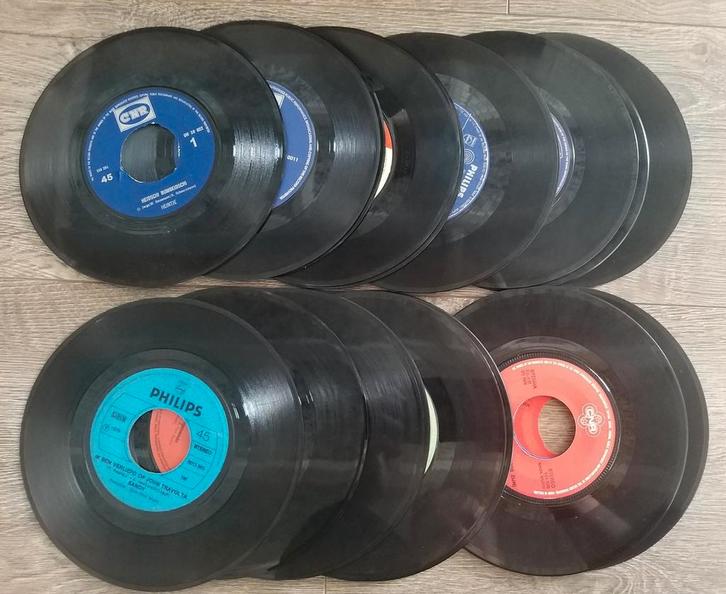 Te koop: Totaal 19 vinyl singles , Cd's en Dvd's, Vinyl Singles, Gebruikt, Ophalen of Verzenden