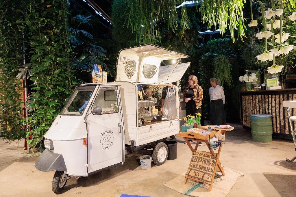 Netwerk koffiebar barista event bruiloft opening biologisch, Ophalen of Verzenden, Nieuw