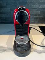 Nespresso Citiz Krups – Rode espressomachine in topstaat, Ophalen of Verzenden, Zo goed als nieuw, Koffiemachine