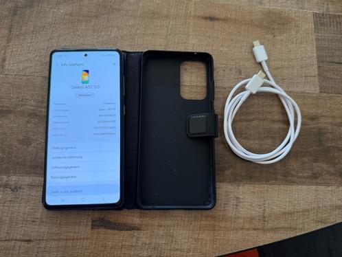 Samsung Galaxy A52 5G – 6GB RAM / 128GB opslag – Blauw, Telecommunicatie, Mobiele telefoons | Samsung, Zo goed als nieuw, Galaxy A