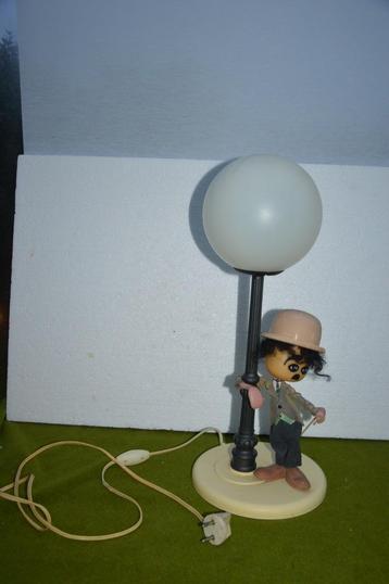 Vintage Charlie Chaplin barlamp in comic stijl gemerkt Itali beschikbaar voor biedingen