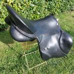Springzadel dt saddlery 1200 zwart 18 inch, Dieren en Toebehoren, Ophalen of Verzenden, Springen