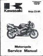 Kawasaki ZX 9R Ninja service manual 1994 (7485z) motor, Ophalen of Verzenden, Kawasaki