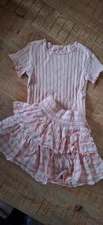 Leuke kledingset rokje+shirt maat 110/116, Kinderen en Baby's, Kinderkleding | Maat 110, Meisje, Ophalen of Verzenden, Zo goed als nieuw