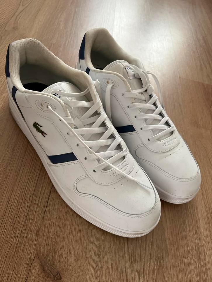 Witte Lacoste Sneakers Maat 50, Kleding | Heren, Schoenen, Gedragen, Sneakers of Gympen, Wit, Ophalen of Verzenden
